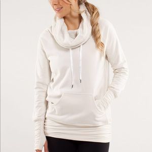 🔥Lululemon Don't Hurry Be Happy Pullover White
